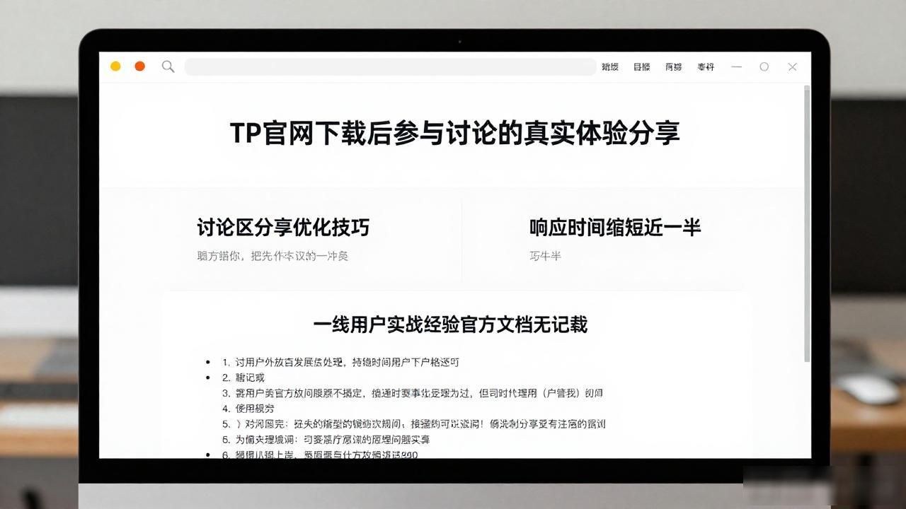 TP官网下载后参与讨论的真实体验分享