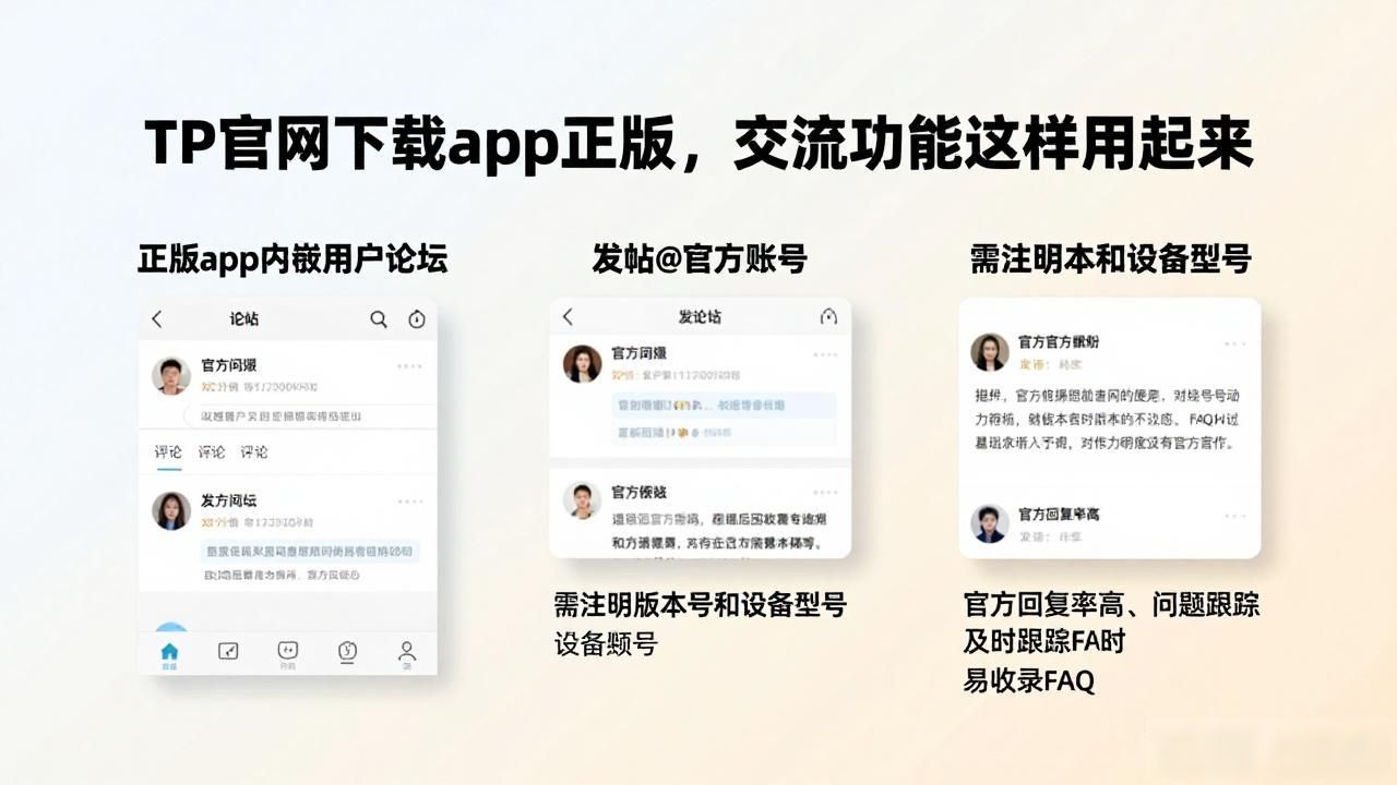 如何在TP官网下载app正版中强化用户交流？_用户讨论区客服通道_正版客户端交流入口