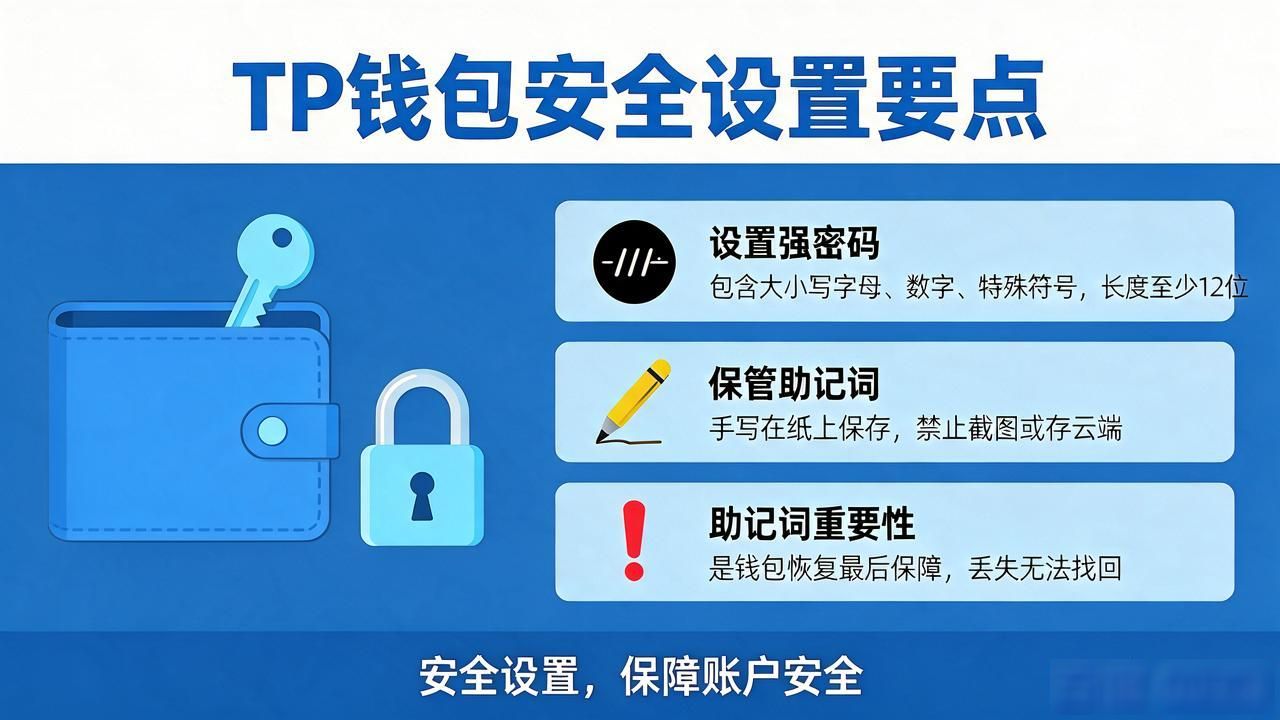 下载TP钱包后这样设置，账户安全有保障