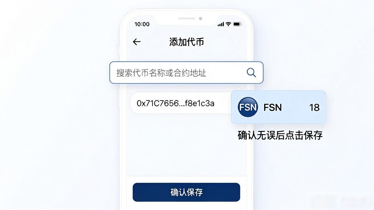 tp钱包怎么添加fsn_FSN代币添加方法_TP钱包添加FSN代币