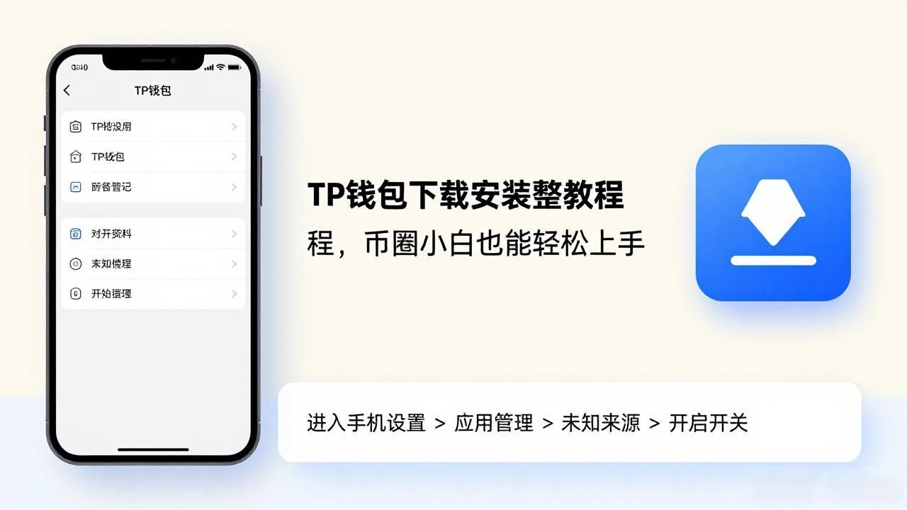 TP钱包下载安装完整教程，币圈小白也能轻松上手