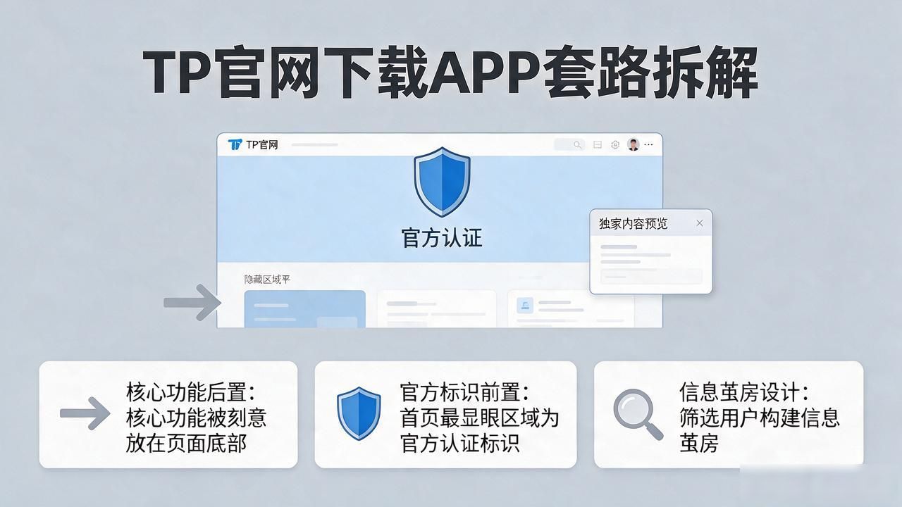 TP官网下载APP市场套路拆解 实用用户引导策略全解析