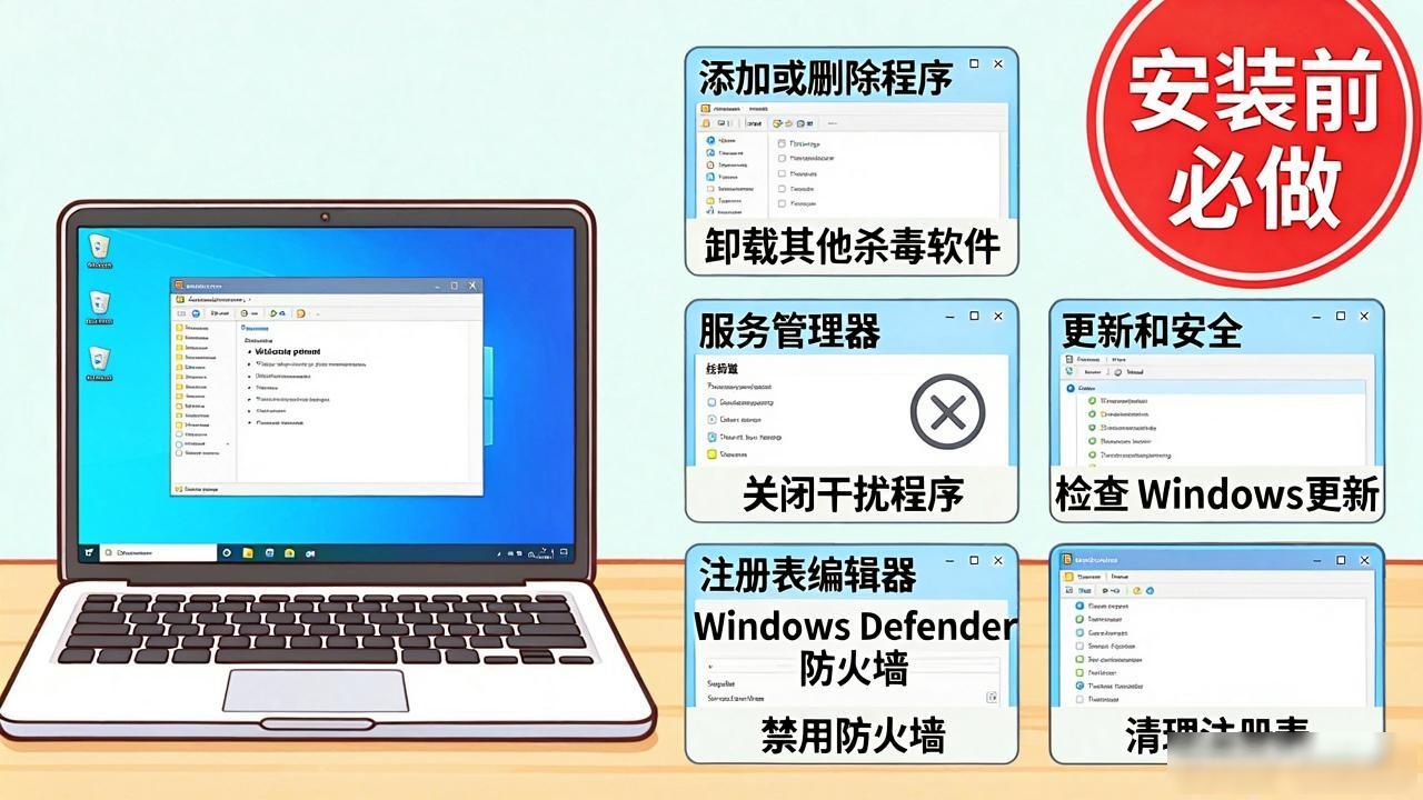 TP杀毒装不上？官方正版兼容问题搞定指南