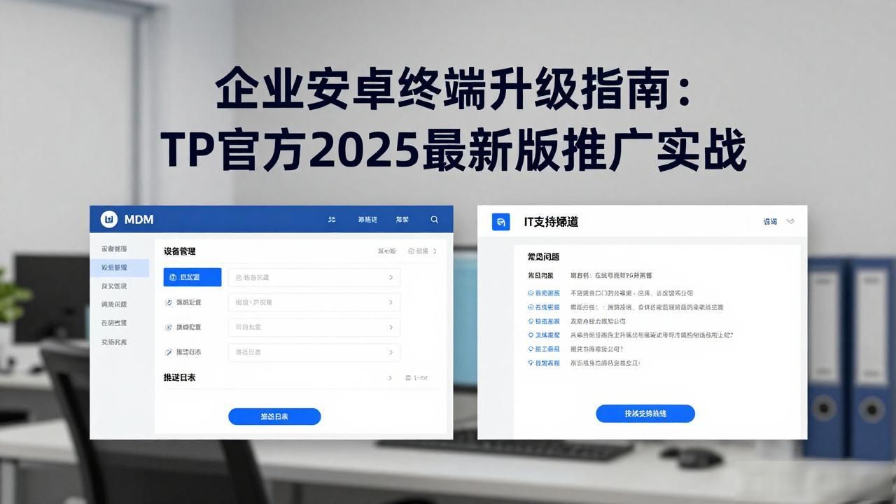 如何在企业中推广TP官方下载安卓最新版本2025_TP官方安卓2025最新版本推广策略_企业移动终端安全与效率