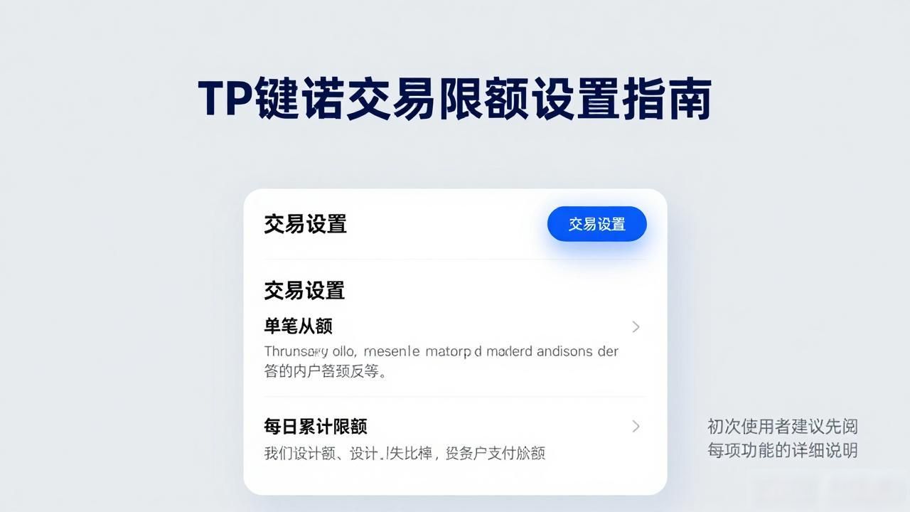 TP钱包交易限额设置_TP钱包安全中心操作_如何在TP官方下载app中设定交易限额