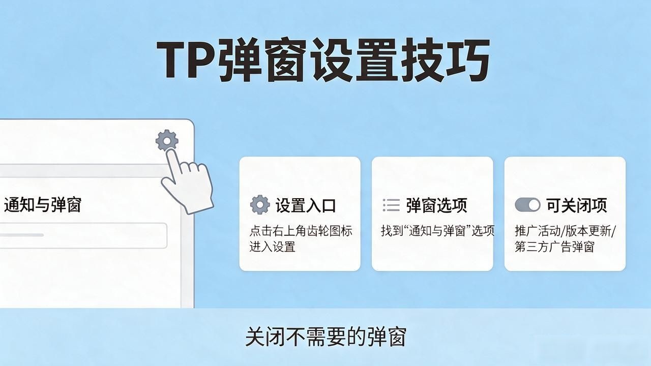 tp官方正版下载后弹窗设置技巧，记住这几处入口就清净了