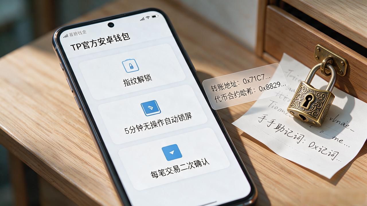 TP官方安卓2025最新版下载后，安全设置和防钓鱼要这样搞