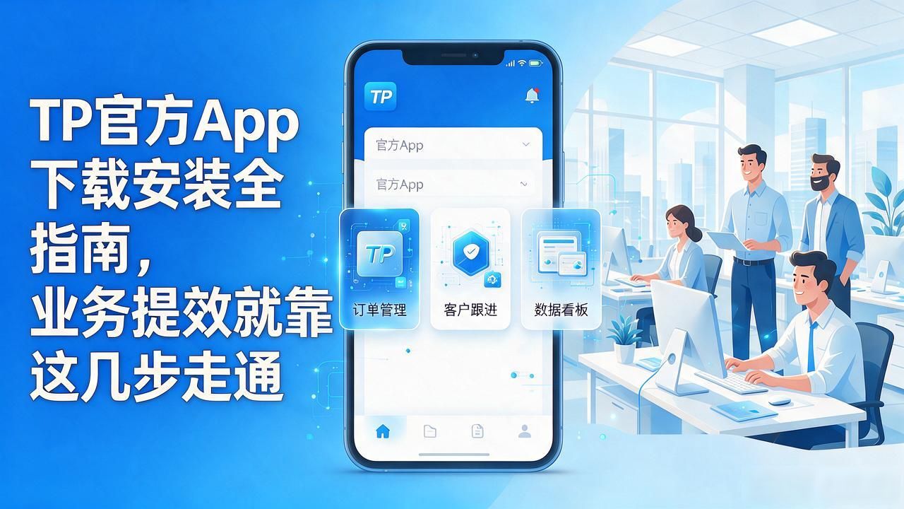 TP官方App下载安装全指南，业务提效就靠这几步走通