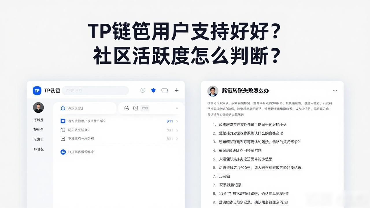 TP钱包用户支持好不好？社区活跃度怎么判断？