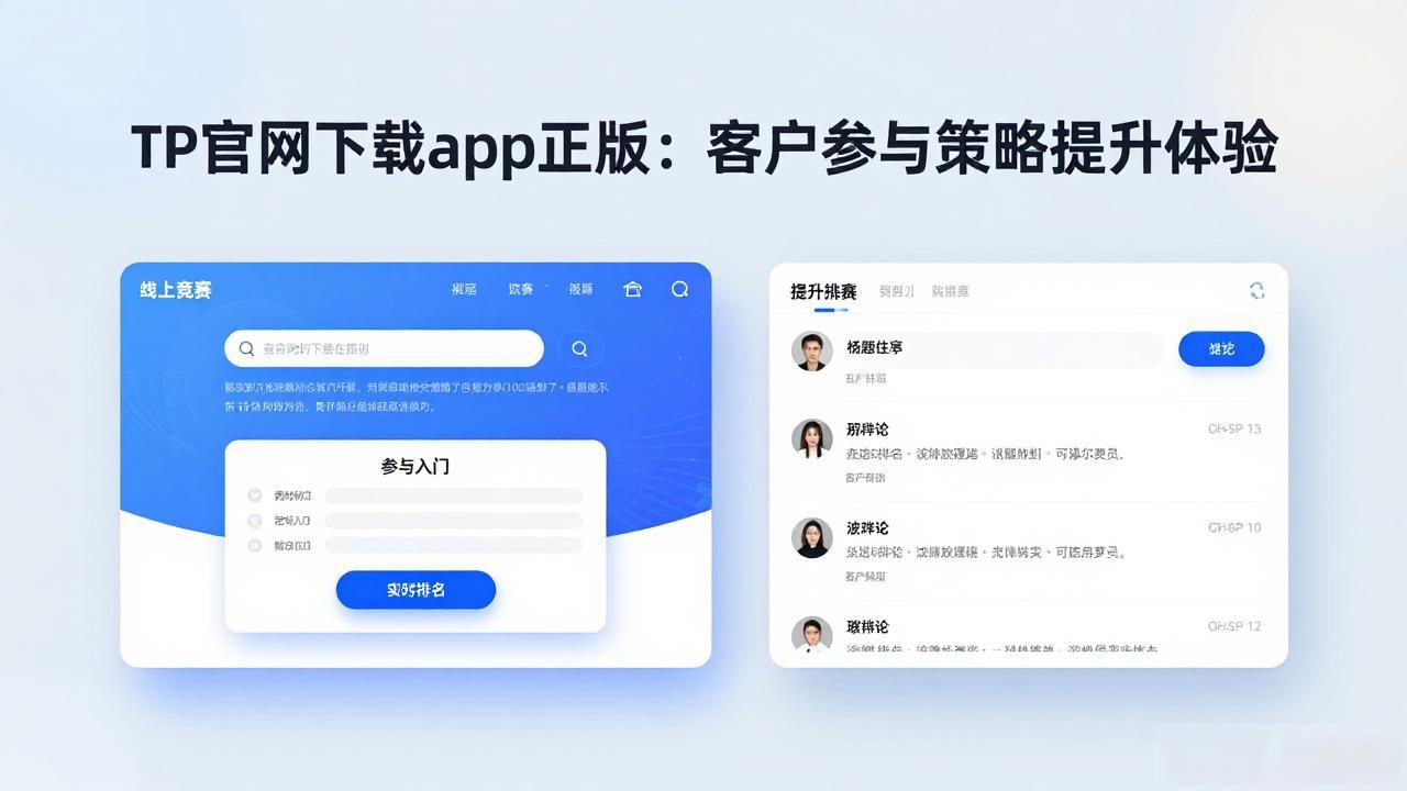 TP官网下载app正版：客户参与策略提升体验